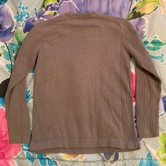 Structure - Men’s ribbed gray sweater (Small) - Picture 6 of 6